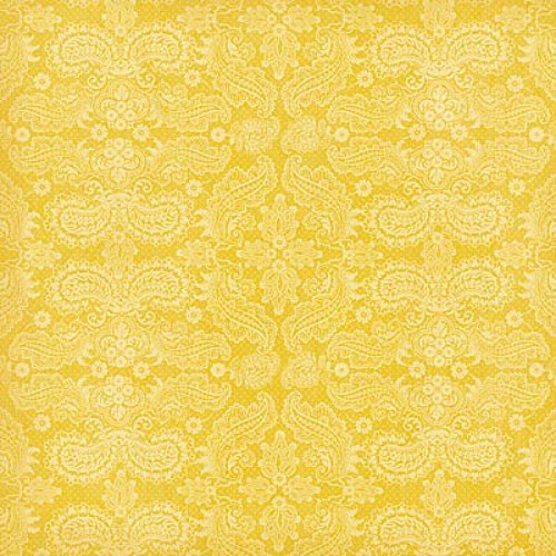 Lemon Flower scrapbook čtvrtka 12x12 — foto 1