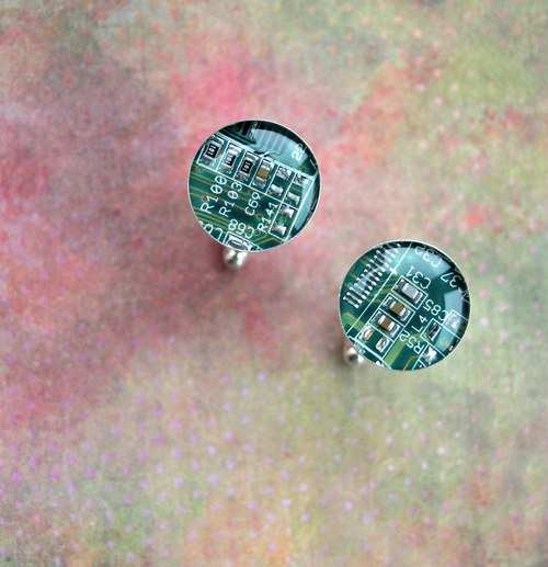 IT manžetové knoflíčky /green/ — foto 1