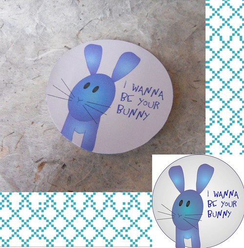 Nažehlovací bunny — foto 1