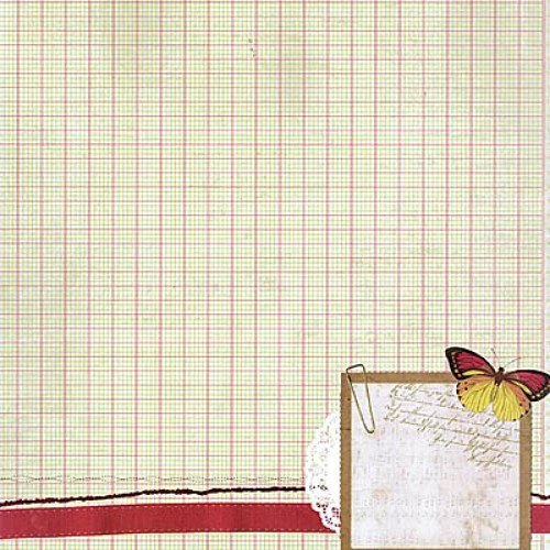 Collage Musings scrapbook čtvrtka 12x12