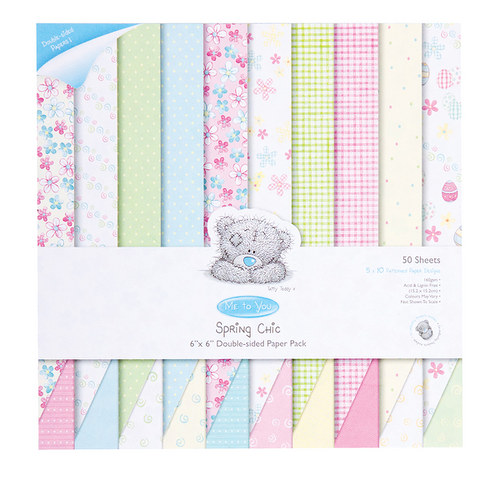 Sada papírů Spring Chic 15x15 - 50 papírů!! — foto 1