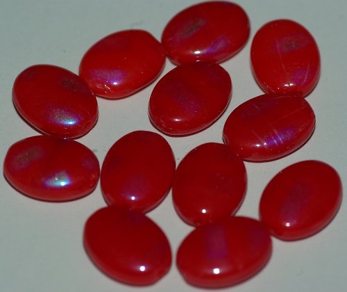 Skleněné korálky - 12 kusů — foto 1