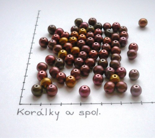 Kuličky metalické, 20g — foto 1