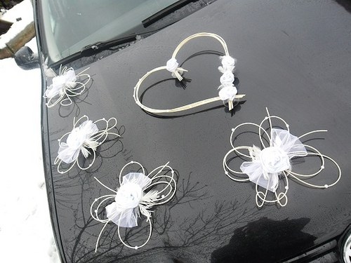 Sada na svatební auto - na přání — foto 1