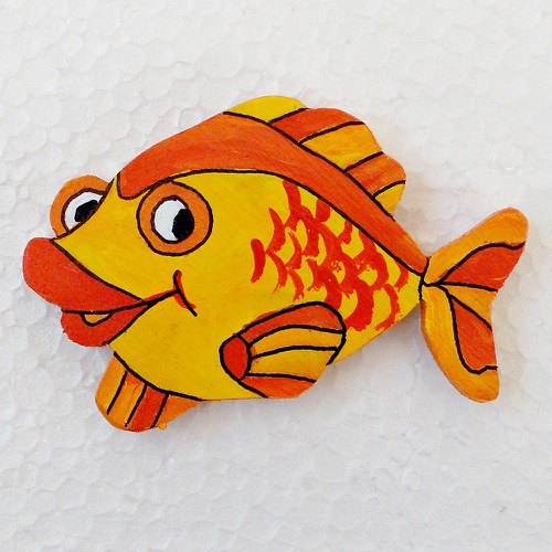 Magnet zlatá ryba