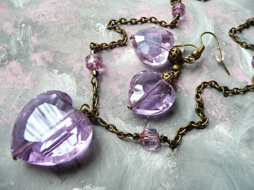 VALENTINE LAVENDER ( obří srdce.. souprava) — foto 1