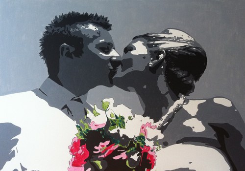 Svatební Obraz - Popart — foto 1