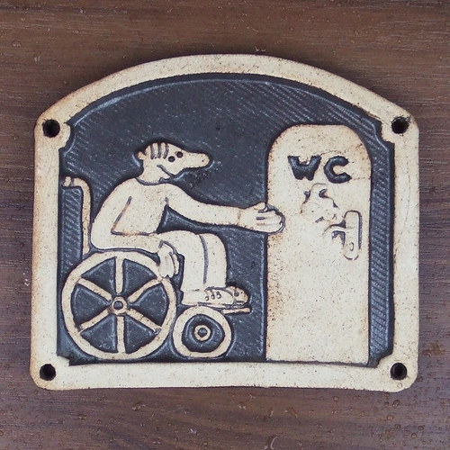 Kachlík č.71 - WC vozíčkář