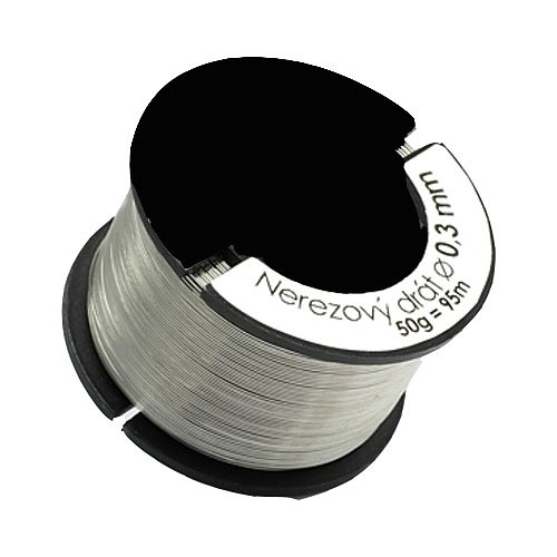 Nerezový drát 0,3 mm — foto 1