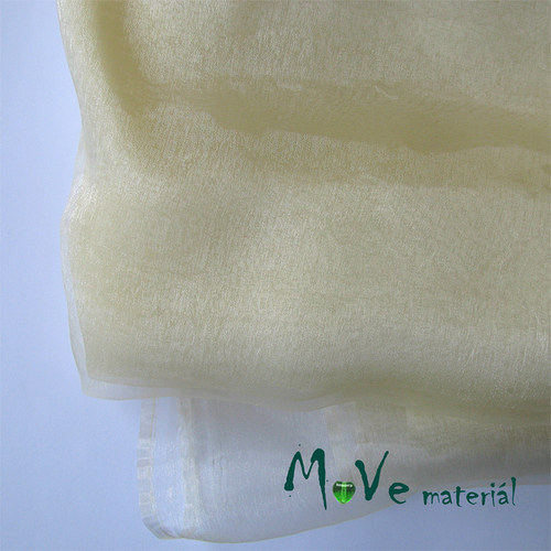 Organza vanilková 140cm/ 20 cm — foto 1