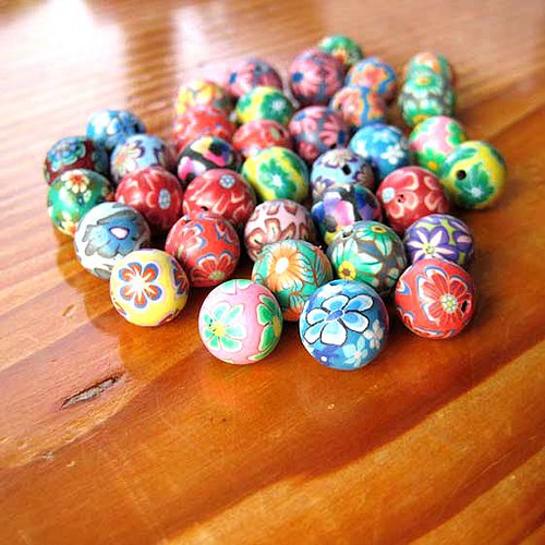 Fimo Kuličky 10mm - 10ks