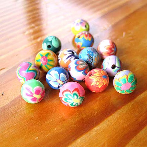 Fimo Kuličky 8mm - 10ks