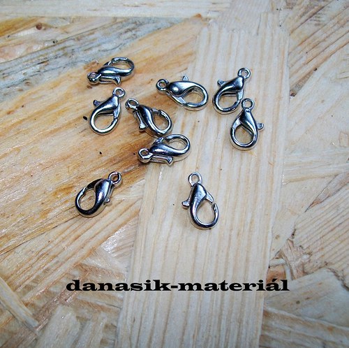 Karabinky Platinové 10 Mm- 2 ks
