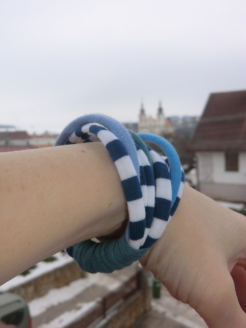 Náramek námořnický modravý — foto 1