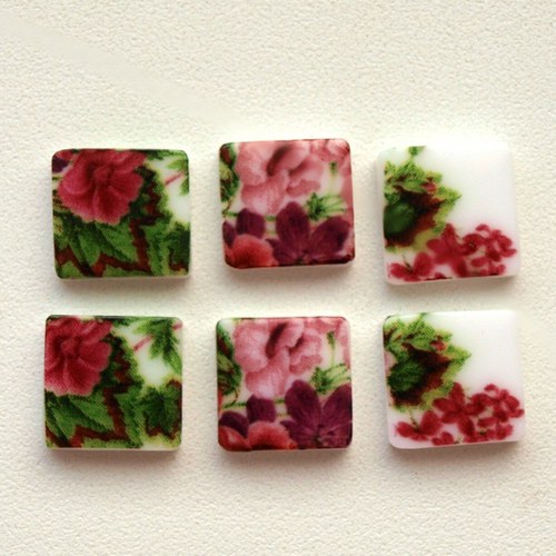 Pelargonie /na náušnice/ 662 — foto 1
