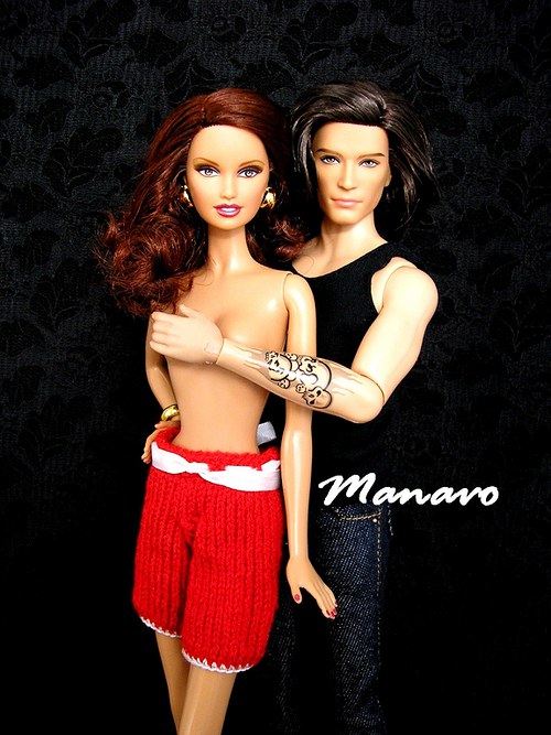 Červené kraťasy pro Barbie II. — foto 1