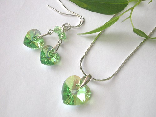 Swarovski sada Peridot AB — foto 1