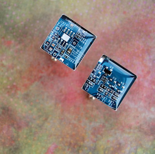 IT manžetové knoflíčky /blue/ — foto 1