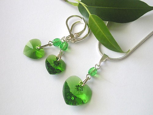 Swarovski sada Fern Green — foto 1