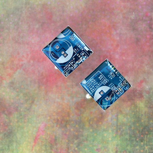 IT manžetové knoflíčky /blue/ — foto 1