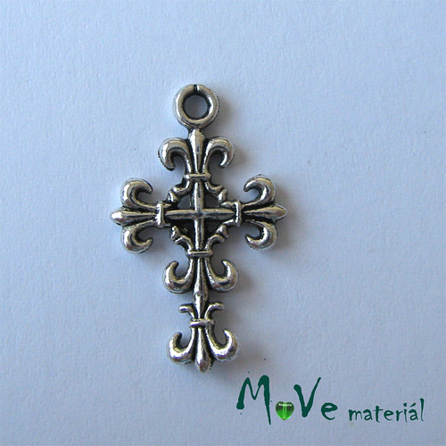 Přívěsek KŘÍŽEK 13x23mm, 1ks — foto 1