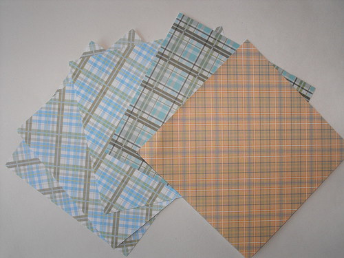 Sada papírů (5ks) 15 x 15 cm — foto 1