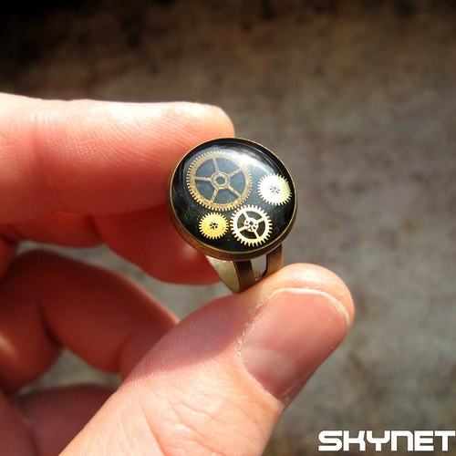 Steampunk prsten — foto 1