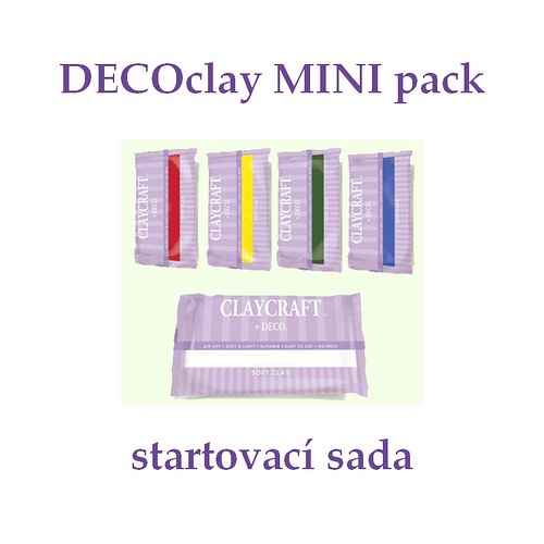 DECOclay MINI pack - startovací sada — foto 1