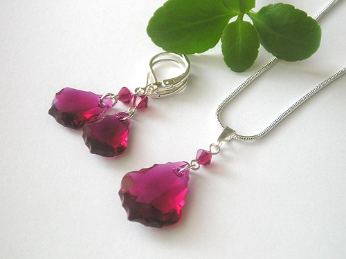 Swarovski sada Baroko Ruby — foto 1