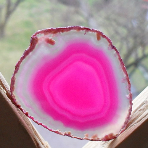 Achátový plátek 56x43x4mm — foto 1