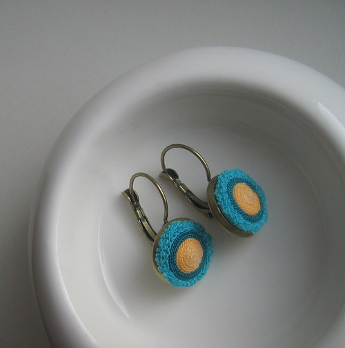 Turquoise Yellow Target — foto 1