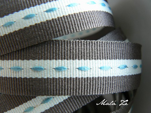 Stuha "blue in stripe" — foto 1