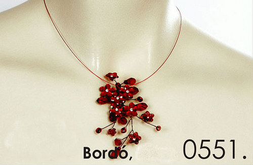 Náhrdelník Bordo 0551 — foto 1