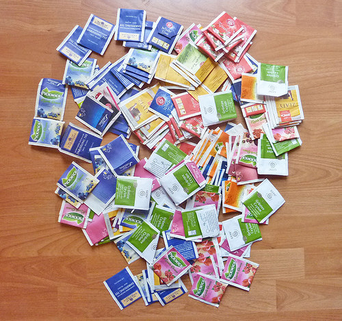 Čajové sáčky na teabagfolding — foto 1