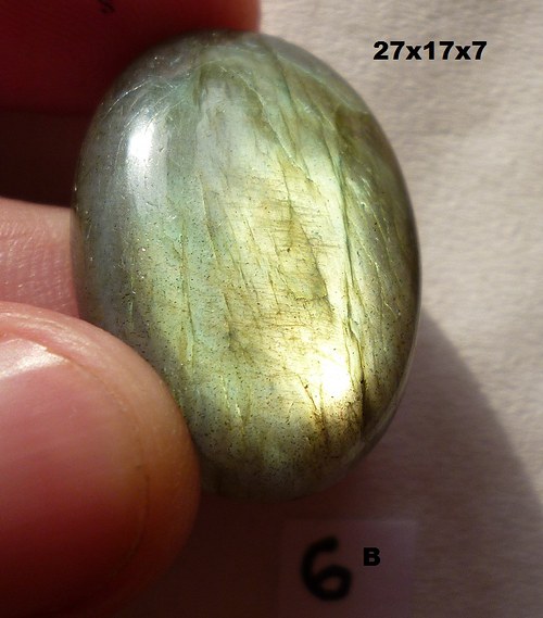 Labradorit- CABOCHON- velký — foto 1