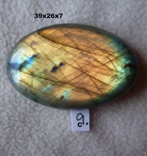 Labradorit- CABOCHON- velký — foto 1