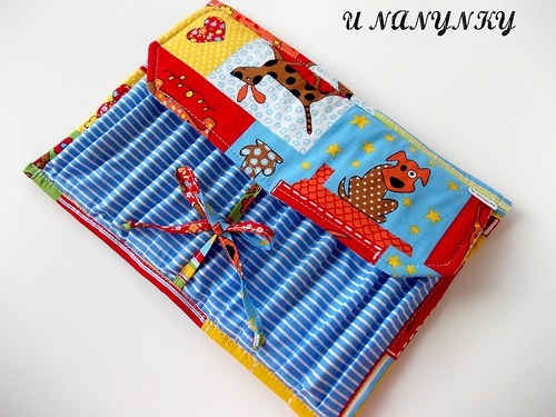 Obal Na Pastelky A Bloček - Pejskový — foto 1