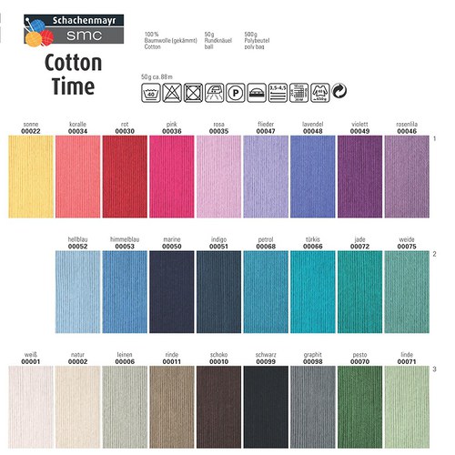 Příze Cotton Time — foto 1
