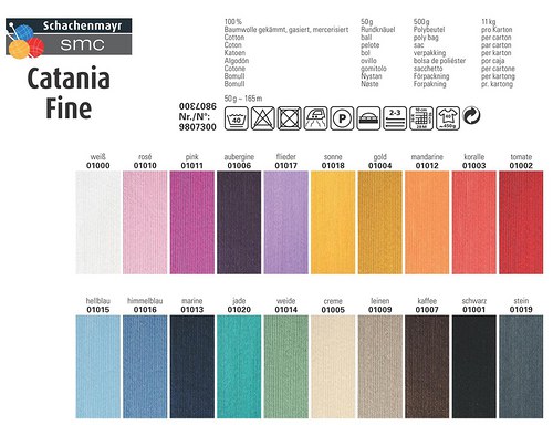 Pletací příze Catania Fine — foto 1