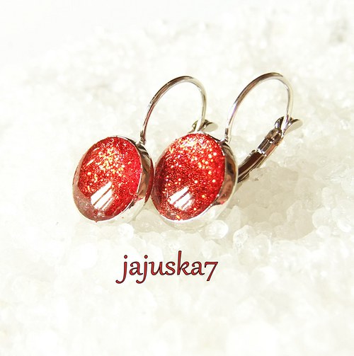 Sparkle visací 10 mm *ČERVENÁ* — foto 1