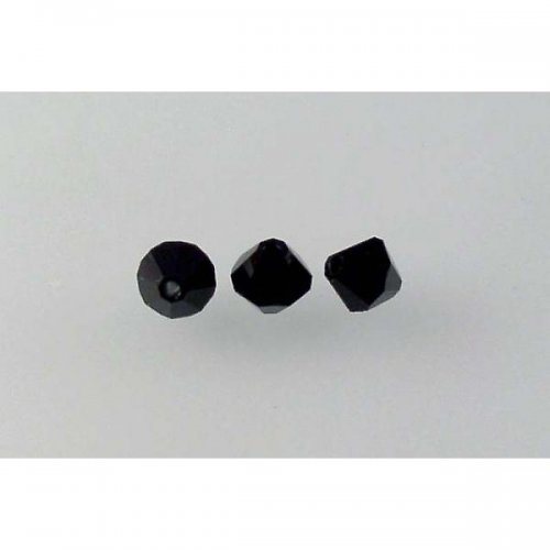 Sluníčka - 5 mm černá 10ks — foto 1
