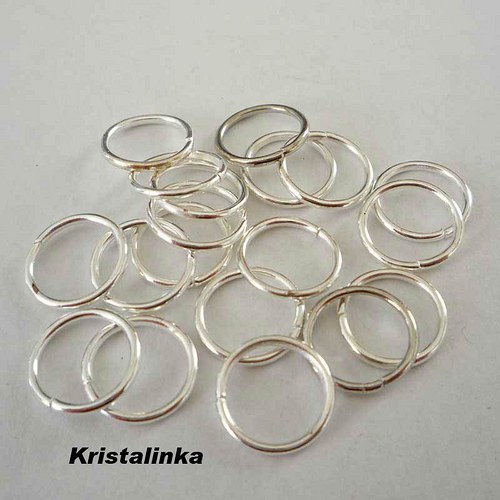 Kroužek stříbrný 10mm