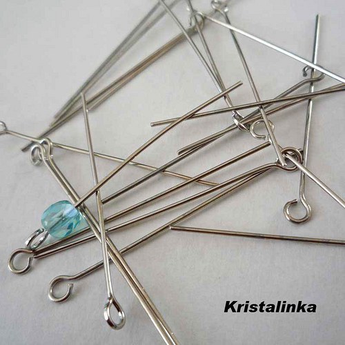 Ketlovací jehla - platina — foto 1