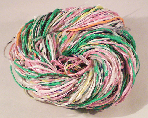Příze recyklovaná barevná 100g, 92m — foto 1
