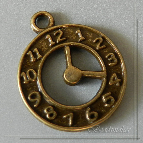 Přívěsek Hodiny- 1 kus — foto 1