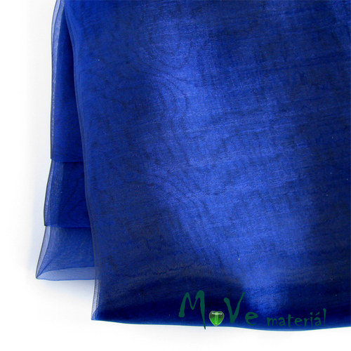 Organza modrá 140cm/ 20 cm — foto 1