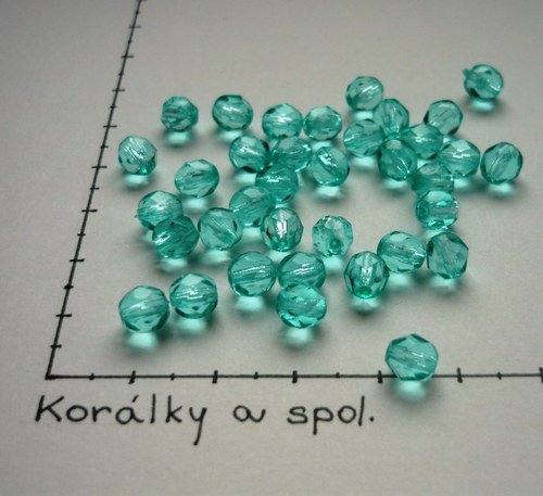 Ohňovky zelenomodré 6 mm, 36ks — foto 1