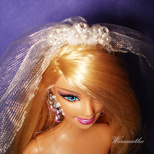 Svatební závoj pro Barbie — foto 1