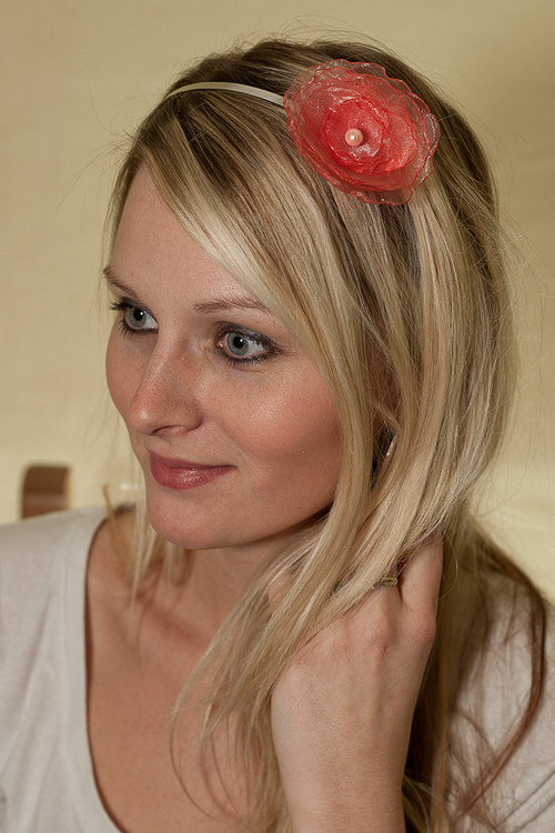 Romantická čelenka — foto 1