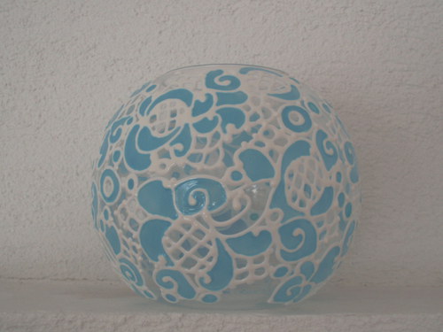 Svícen- koule prům.18 cm — foto 1